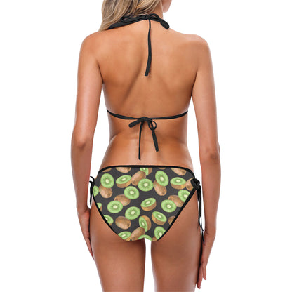 Kiwi Pattern Print Design KW03 Bikini