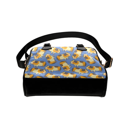 Guinea Pig Pattern Print Design 01 Shoulder Handbag