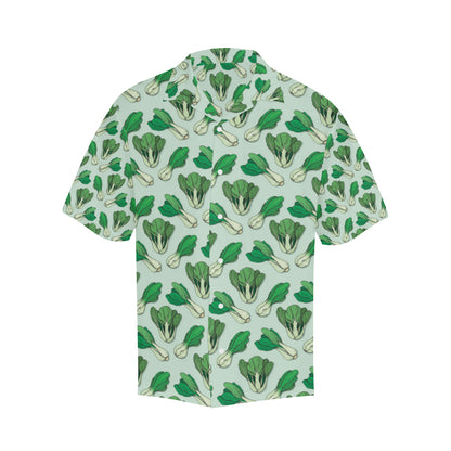 Bok Choy Pattern Print Design 01 Men's Hawaiian Shirt