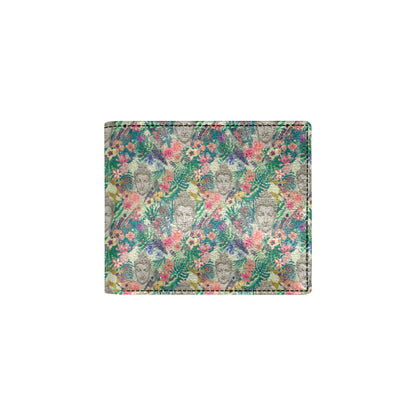 Buddha Pattern Print Design 08 Men's ID Card Wallet