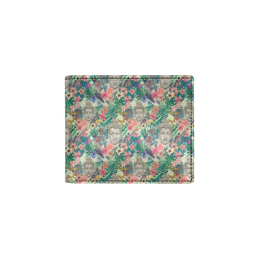 Buddha Pattern Print Design 08 Men's ID Card Wallet
