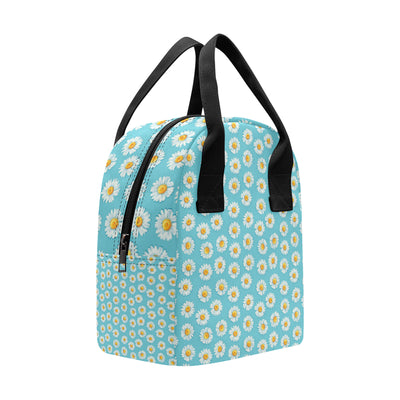 Daisy Pattern Print Design DS03 Insulated Lunch Bag