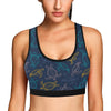 Sea Turtle Baby Print Sports Bra