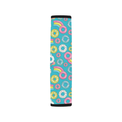 Donut Pattern Print Design DN013 Car Seat Belt Cover