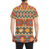 Native Pattern Print Design A01 Men's Short Sleeve Button Up Shirt