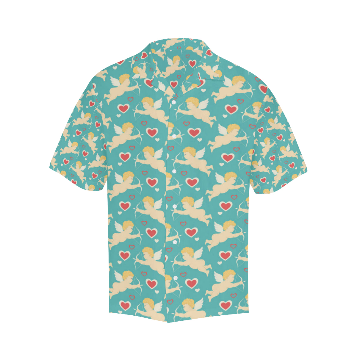 Cupid Pattern Print Design 01 Men's Hawaiian Shirt