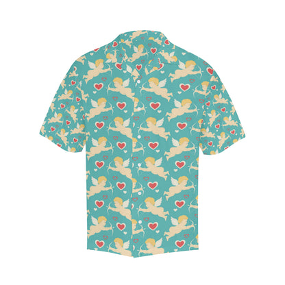 Cupid Pattern Print Design 01 Men's Hawaiian Shirt