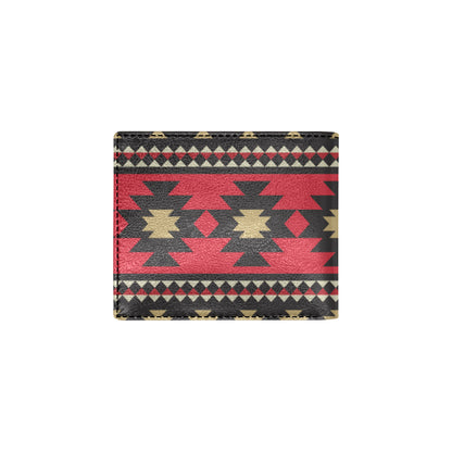 Navajo Pattern Print Design A04 Men's ID Card Wallet