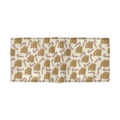 Cookie Pattern Print Design 04 Men's ID Card Wallet