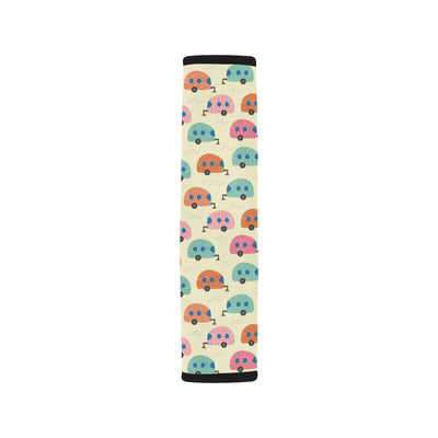 Camper Pattern Print Design 06 Car Seat Belt Cover