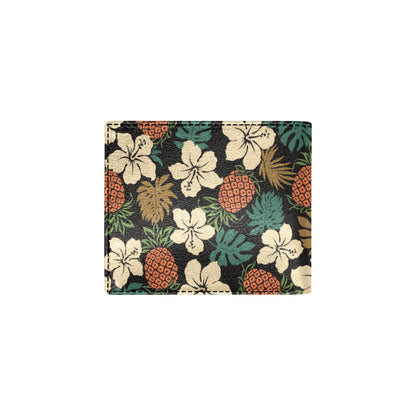 Hawaiian Themed Pattern Print Design H08 Men's ID Card Wallet