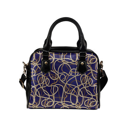 Rope Pattern Print Design A01 Shoulder Handbag