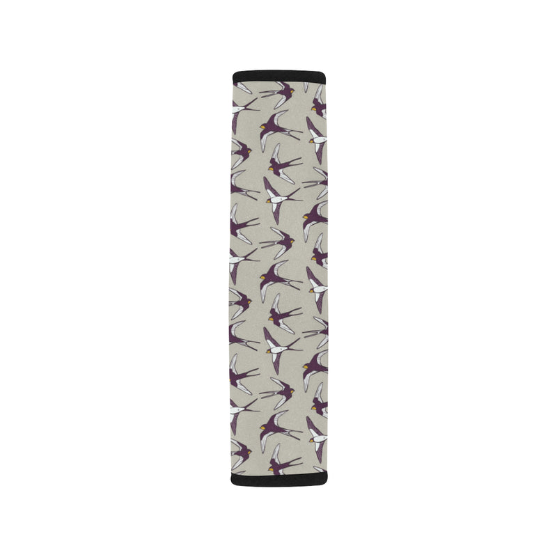 Swallow Bird Pattern Print Design 03 Car Seat Belt Cover