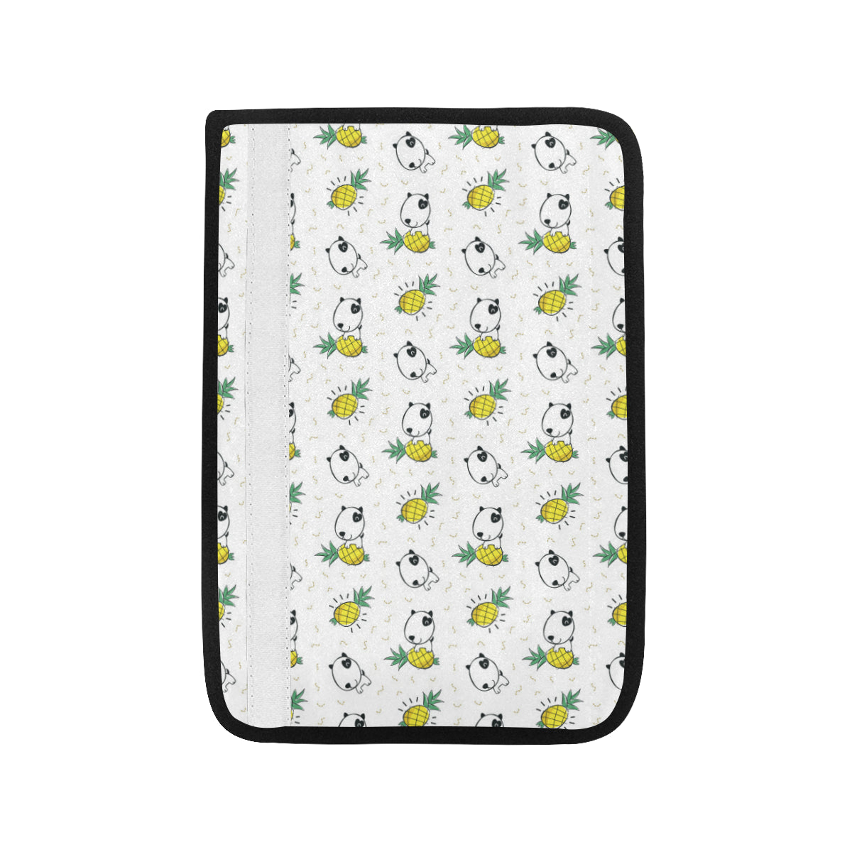 Bull Terriers Pattern Print Design 05 Car Seat Belt Cover