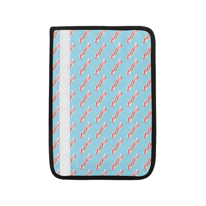 Bacon Pattern Print Design 03 Car Seat Belt Cover