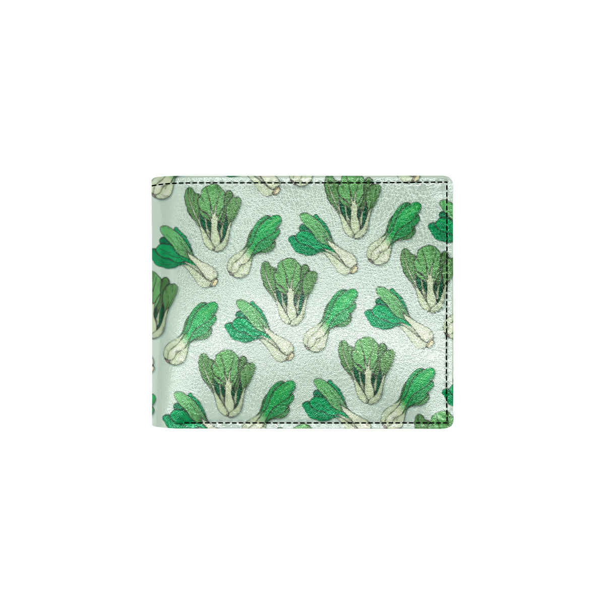 Bok Choy Pattern Print Design 01 Men's ID Card Wallet