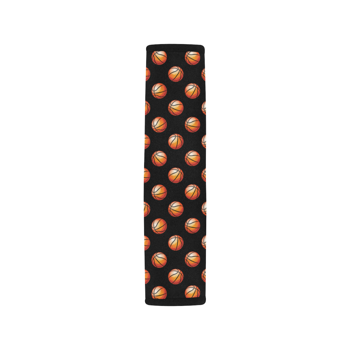 Basketball Pattern Print Design 01 Car Seat Belt Cover
