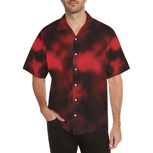 Nebula Pattern Print Design A03 Men's Hawaiian Shirt