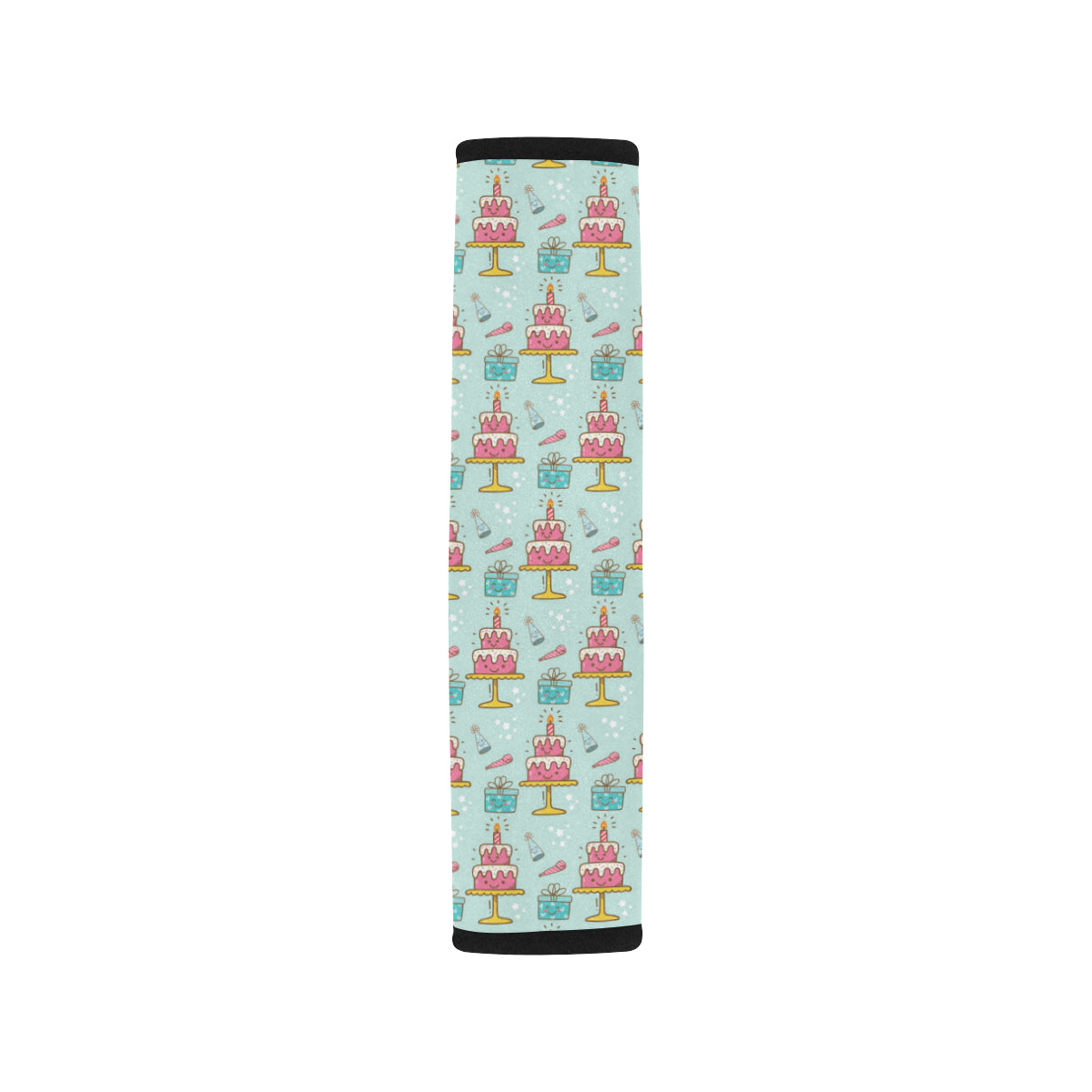 Cake Pattern Print Design 06 Car Seat Belt Cover