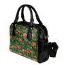 Lion Jungle Pattern Print Design 05 Shoulder Handbag