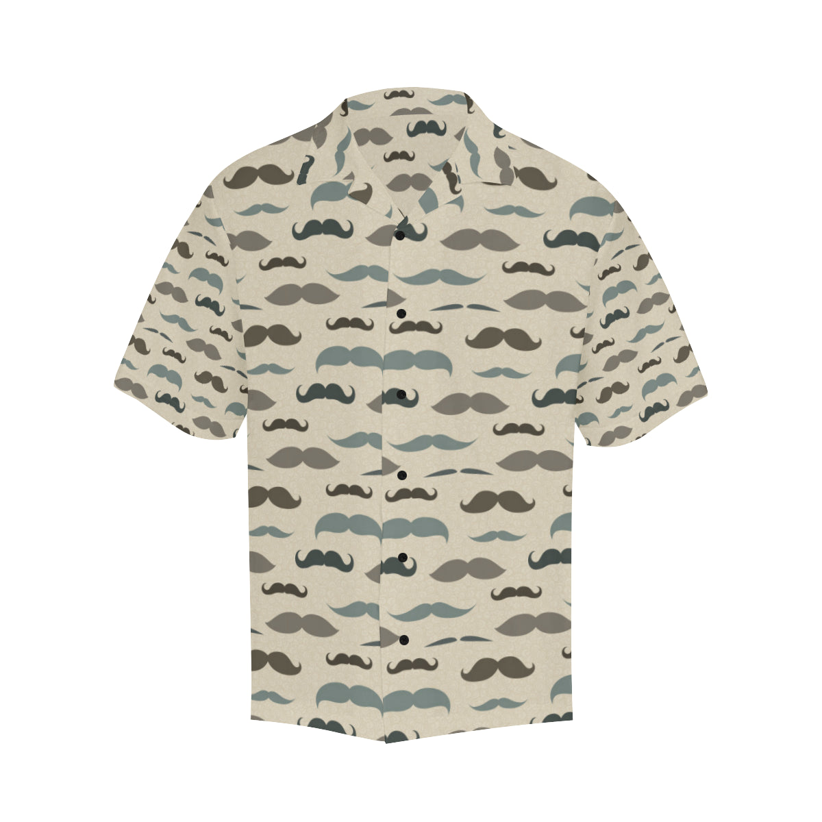Mustache Pattern Print Design A01 Men's Hawaiian Shirt