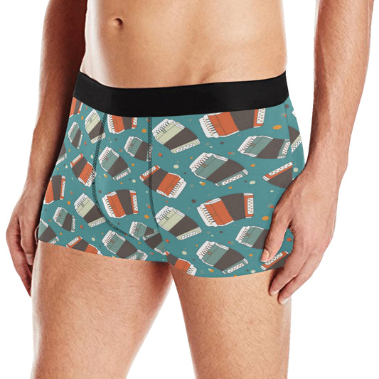 Accordion Pattern Print Design 02 Men's Boxer Briefs