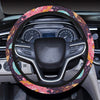 Donut Pattern Print Design DN03 Steering Wheel Cover with Elastic Edge