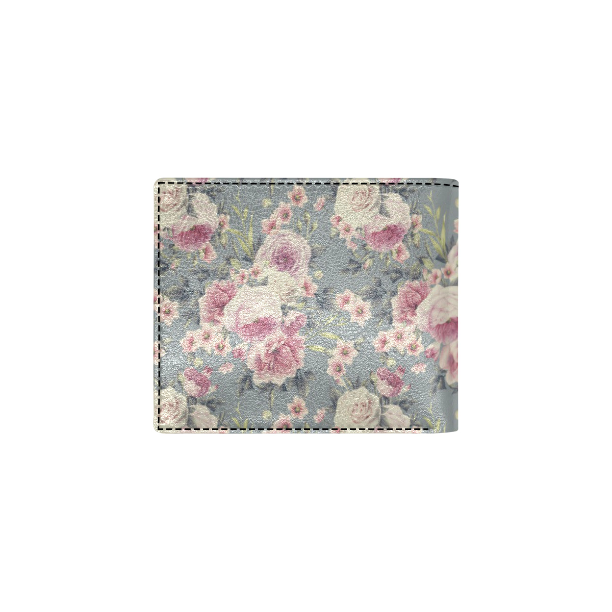 Peony Pattern Print Design PE05 Men's ID Card Wallet