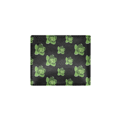 Cabbage Pattern Print Design 03 Men's ID Card Wallet