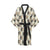 Bear Pattern Print Design 04 Women's Short Kimono