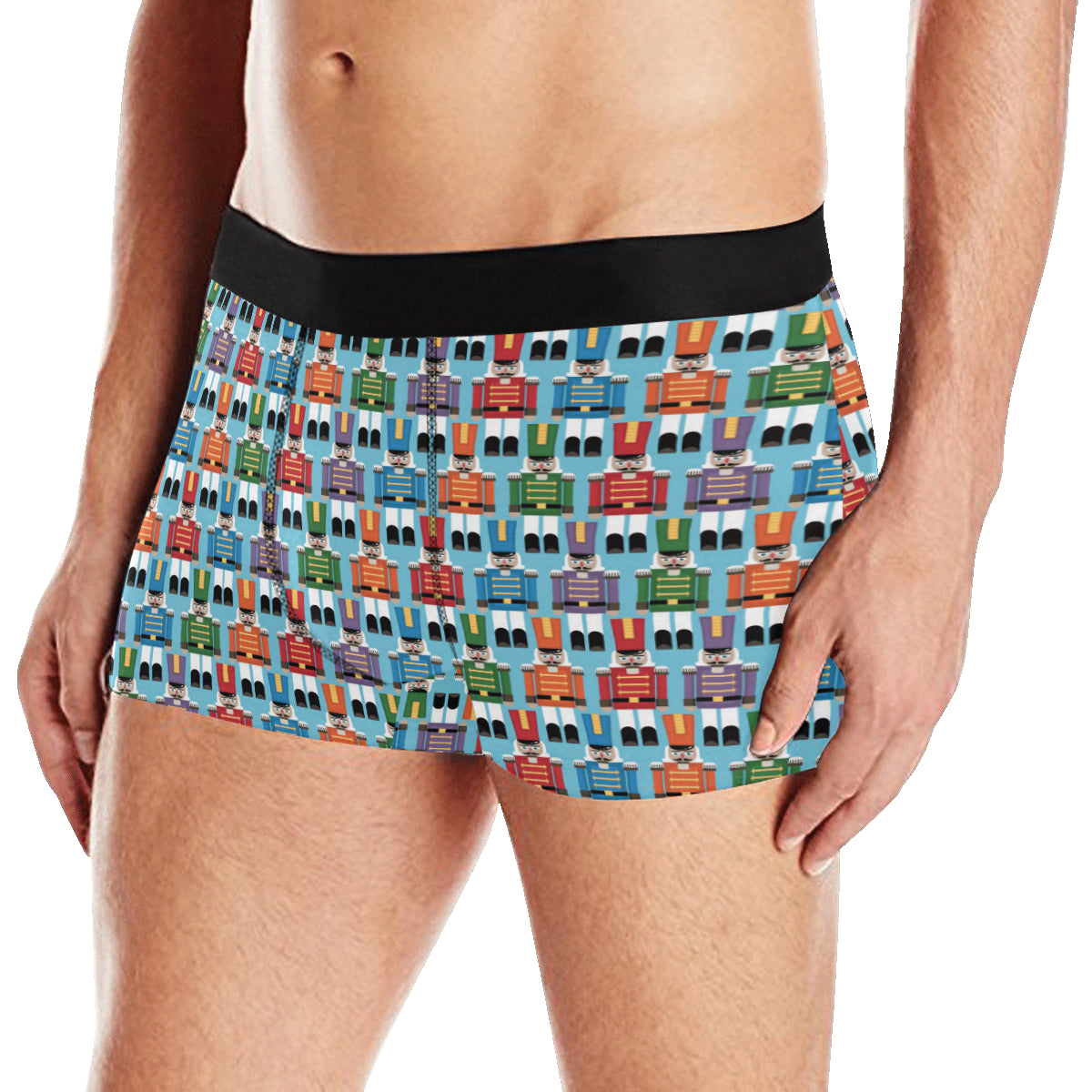 Nutcracker Pattern Print Design A02 Men's Boxer Briefs