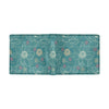 Lotus Pattern Print Design 01 Men's ID Card Wallet