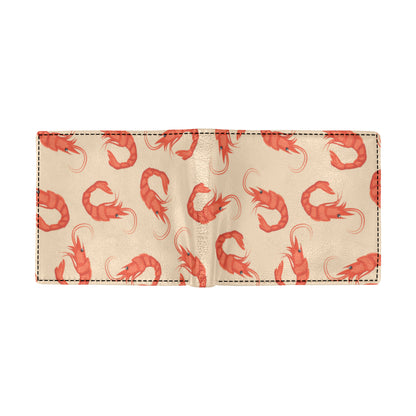 Prawn Pattern Print Design 02 Men's ID Card Wallet
