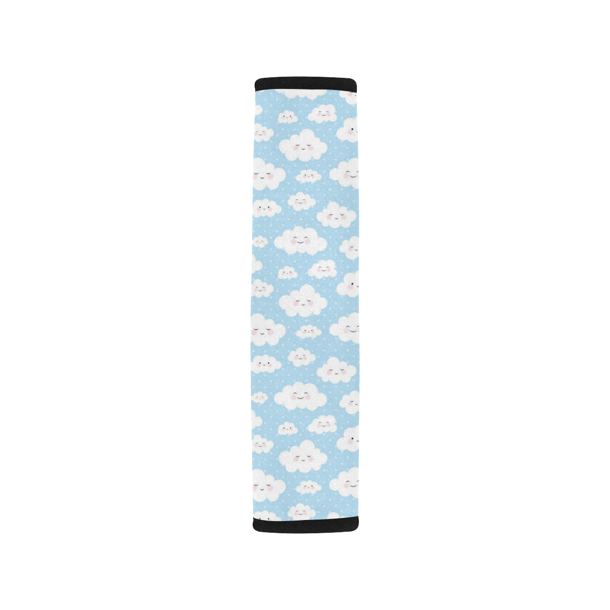 Cloud  Pattern Print Design 02 Car Seat Belt Cover