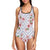 Cherry Blossom Pattern Print Design CB07 Women Swimsuit