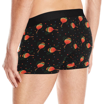 Maracas Pattern Print Design 03 Men's Boxer Briefs