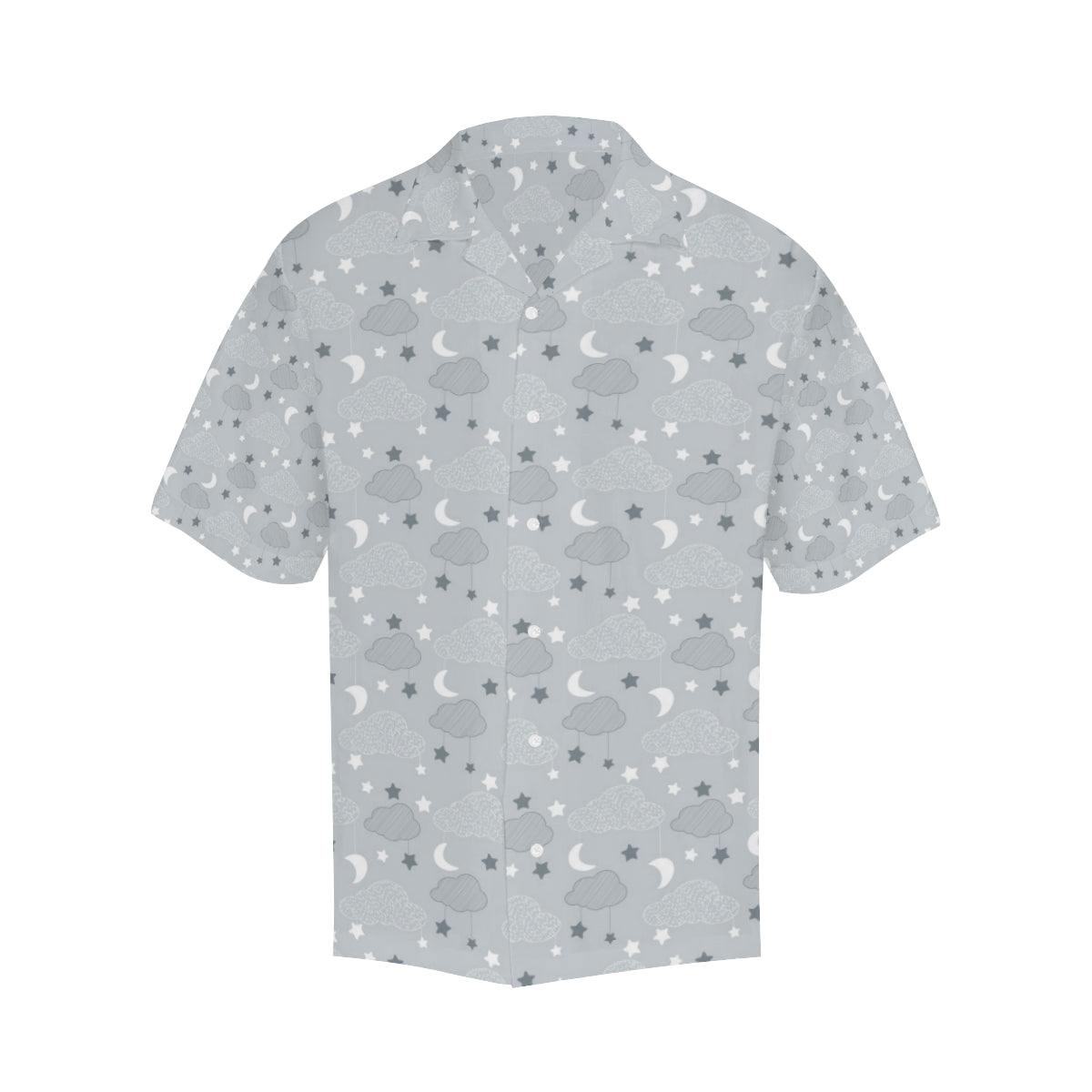 Cloud  Pattern Print Design 04 Men's Hawaiian Shirt