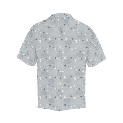 Cloud  Pattern Print Design 04 Men's Hawaiian Shirt