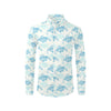 Sea Turtle Pattern Print Design T01 Men's Long Sleeve Shirt