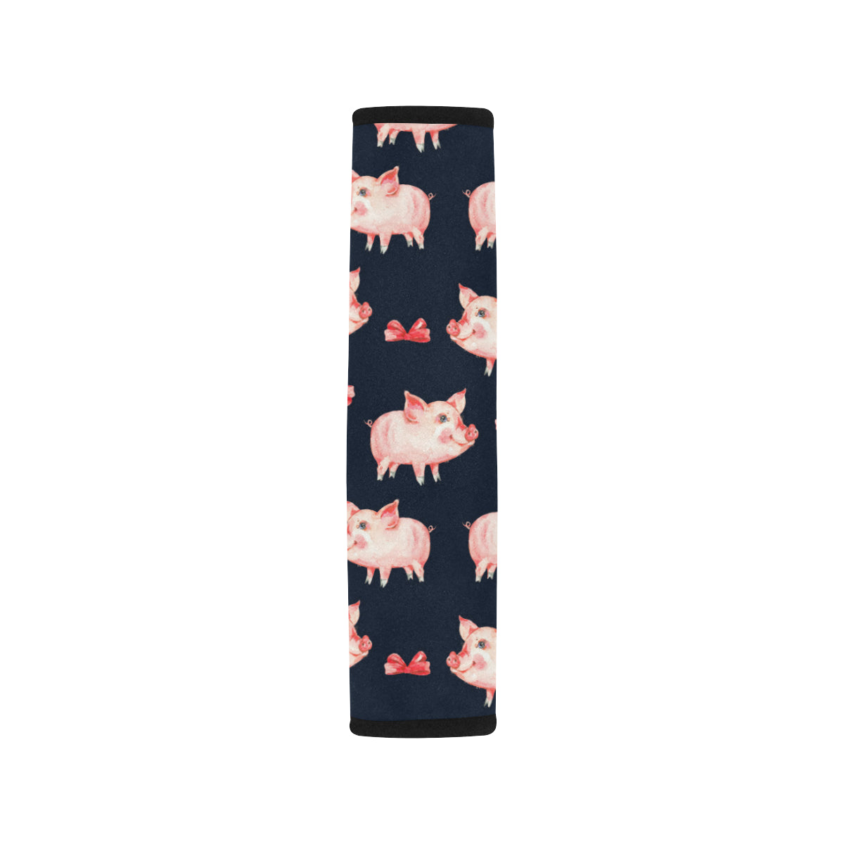 Pig Cute Pattern Print Design 02 Car Seat Belt Cover