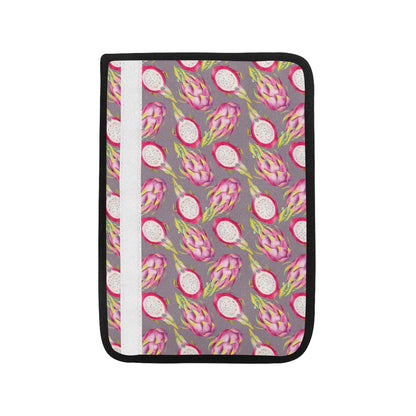 Dragonfruit Pattern Print Design DF03 Car Seat Belt Cover