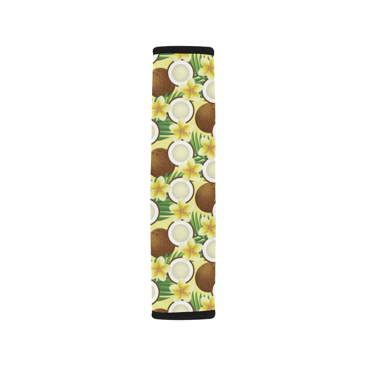 Coconut Pattern Print Design CN02 Car Seat Belt Cover