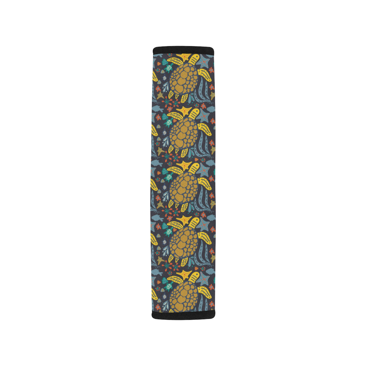 Sea Turtle Pattern Print Design T03 Car Seat Belt Cover