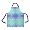 Sea Turtle Draw Apron with Pocket