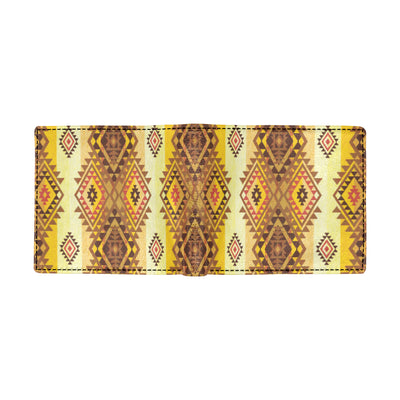 Native Pattern Print Design A09 Men's ID Card Wallet