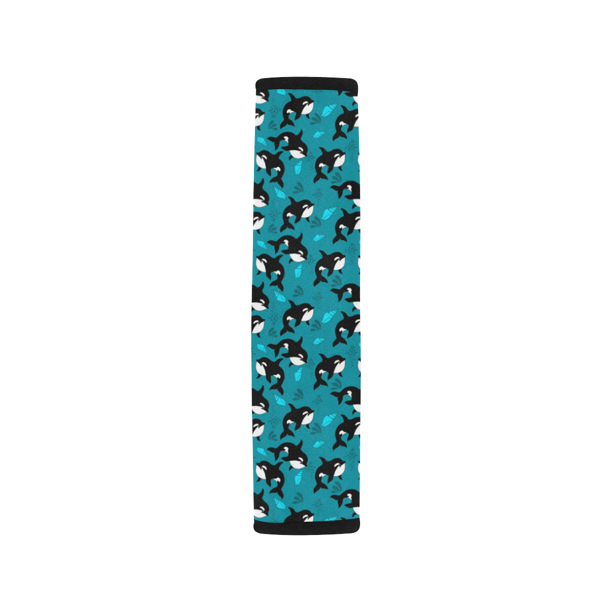Whale Sea Design Themed Print Car Seat Belt Cover