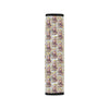 Buddha Pattern Print Design 07 Car Seat Belt Cover