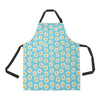 Daisy Pattern Print Design DS03 Apron with Pocket