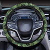 Dinosaur T Rex Print Pattern Steering Wheel Cover with Elastic Edge