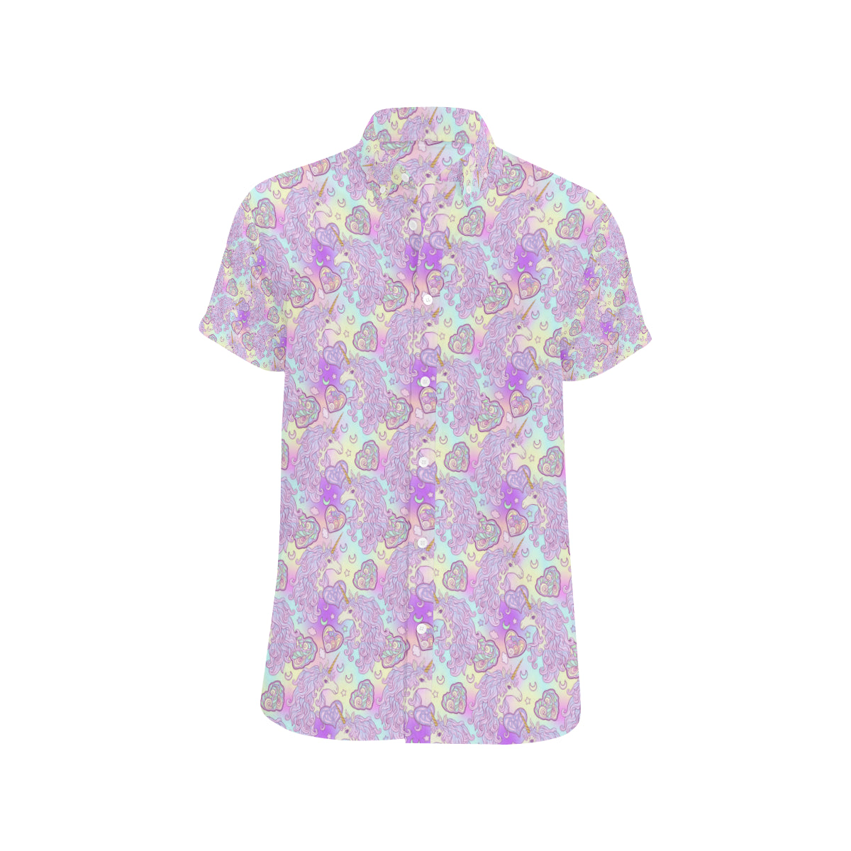 copy Men's Short Sleeve Button Up Shirt